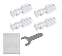 Blind Installation Code Shutters, Blind Installation Code Roller - 5x Blinds Installation Brackets - Vertical Replacement Part Set for Home in Living Room Bedroom Bathroom