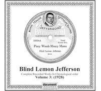 Blind Lemon Jefferson - Complete Recorded Works, Vol. 3
