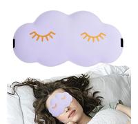 Blind Pleats for Sleeping, Men's Sleep Cover, 3D Cloud Shaped Foam Blind Folds, Ergonomic Sleep Blindfold with Adjustable Button, Multifunctional Sleep Cover for Airplane Travel, Camping, Bed