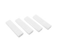 Blind Pull Handle Plastic Small Square 4pcs White for Window Shutters