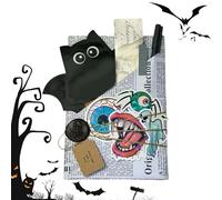 Blind Reading Bundle - Witch Gift Wrap, Halloween Surprise Favor Set | Mystery Story Pack for Enthusiasts, Card Style Date for Readers and Classroom Celebration