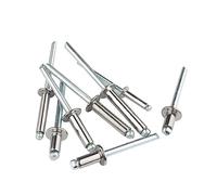 Blind Rivets 50pcs M3 .2 M4 M5 304 Stainless Steel Blind Rivet Pop Round Head Pull Decoration Nail Exhaust(M5 x 16mm)