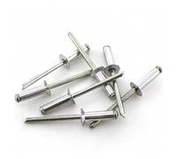 Blind Rivets Brass Blind Rivets M2.4-M3.2 20/50/100pcs Aluminium Flat Countersunk Furniture Car Aircraft(M3x6,50Pcs)