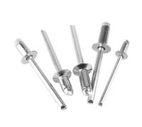 Blind Rivets M3 .2 M4 M5 304 Stainless Steel Blind Rivet Pop Rivets Countersunk/Dome Head Self-plugging 10/20/30pcs(M4-20pcs R,10mm)