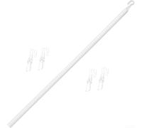 Blind Rod 89cm Transparent Plastic Pull Wand for Venetian Blinds Curtain Tilter Gear Headrail Accessory