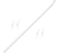 Blind Rod 89cm Transparent Plastic Pull Wand for Venetian Blinds Vertical Shades Control Accessory