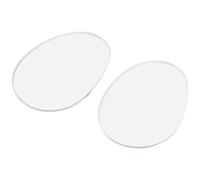 Blind Spot Car Mirror for Passenger Cars, Oval Frameless White | Easy Angle Calibration and Installation, PP Glass ABS Build, Right Rearview Use for Parking and Lane Changing