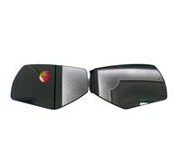 Blind Spot Compatible With Chevrolet For Silverado 1500 2014-2018 Rearview Mirror Reflector Lenses Left Right Side Heated Mirror Glass OEM : 22753637