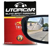 Blind Spot Convex Car Mirror: XLarge Rear View | Rearview Automotive Mirror for Car Exterior Accessories and Interior for Women/Men (2Pack)