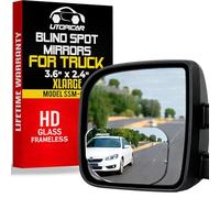 Blind Spot Convex Car Mirror: XLarge Rear View | Rearview Automotive Mirror for Car Exterior Accessories and Interior for Women/Men (2Pack)