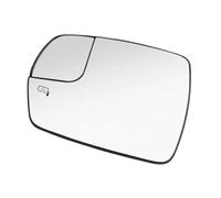 Blind Spot For Edge 2015-2018 Left or Right Door Wing Heated Rearview Mirror Glass Side Mirror White Lens Replacement Mirror Glass(Left)