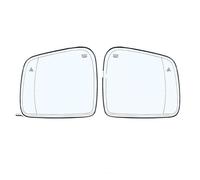 Blind Spot For Jeep For Grand For Cherokee 2011-2021 Side Mirror Lens Glass With Blind Spots Heated 68082635AB 68082638AB Replacement Mirror Glass(L+R)