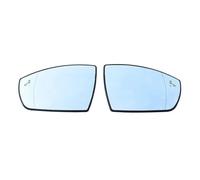 Blind Spot For KUGA II Heated Blind Spot Warning Side Mirror Glass Auto Replace Convex 2013-2019 Wing Rear Wing Mirror Glass(L+R)