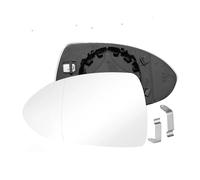 Blind Spot For Opel For Corsa D 2006-2014 1426558 UXCELL Car Right Side Rearview Heated Mirror Glass Replacement Mirror Glass(Left)