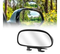 Blind Spot Mirror Adjustable 360 Degree Car Side Mirror, HD Glass Rear View Exterior Accessories for Car SUV Frame Thickness Less than 5mm (1Pcs)