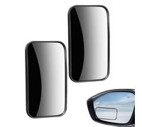 Blind Spot Mirror - Adjustable Convex Glass for Wide Angle Coverage, 360 Degree Rotation with Secure Mounting, Rear View Accessory for Automotive Lane Awareness, 3 Inch Universal