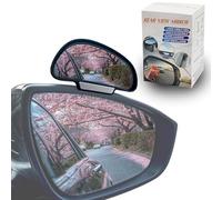 Blind Spot Mirror, Car Rear View Auxiliary Mirror, Adjustable Wide Angle, Universal Fit, Left & Right Use, Glass Lens, 1Pc (SingleMirror Right)
