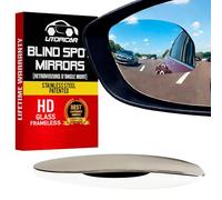 Blind Spot Mirror Fits All Car Side Mirrors - Patented Stainless Steel Mirrors with Bigger Viewing Image - Less Fogging - Less Sun Reflection by Utopicar Car Accessories