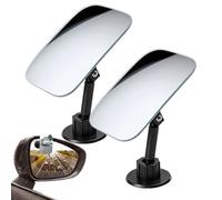 Blind Spot Mirror - Side Rear View Mirror | Car Mirror 360° Adjustable Folding Reflective Glass for Parking Trucks, Vehicles, Vehicles and SUVs