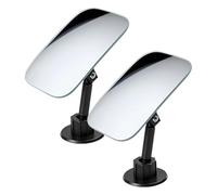 Blind Spot Mirror, Wide Angle Convex, 2.5x1.9in Car Mirror with Hydrophobic Coating, Glass Material Automotive Accessory, Vehicle Safety Tool with Clear Viewed Style, Driving Aid for SUV Auto
