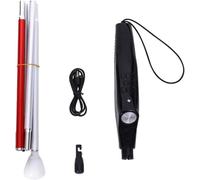 Blind Walking Cane,Smart Guide Blind Cane,Voice Time Reporting,Ultrasonic Detection,Folding Storage