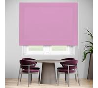 Blindecor Ara - Plain translucent roller blind, violet, 100x175 cm (width x height)