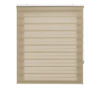 Blindecor Day and Night Window Apron 2 Ply Beige 115 x 180 cm Fabric Dimensions 112 x 175 cm