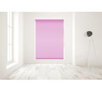 Pink Blackout Roller Blind Metal Fittings Trimmable UV Protection Thermal Properties Premium Fabric Home Office Bedroom Kids Room Child Safe Easy Fit 210cm Width x 160cm Drop