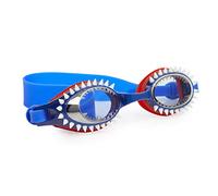 Bling 2O - FISH-N-CHIPS Tiger Shark Navy Swimming Goggles for Kids Age 3+ One Size