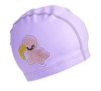 Bling 2O Kids Swimming Cap - Purple Flamingo