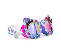 Bling 2O Kids Swimming Goggles 100% Silicone Anti Fog UV Protection +6Yrs - Purple Patches Savvy Cat