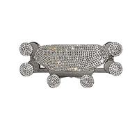 Bling Car Phone Mount Asudaro Car Diamond-Encrusted Mobile Phone Holder Dashboard Vent Mobile Phone Holder Snap-In Support Frame Car Navigation Frame Holder for Smartphone