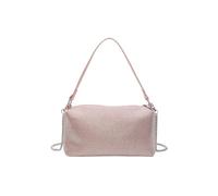 Bling Crystal Shoulder Sparkling Glitter Crossbody Women's Evening Handbag Rhinestone Clutch Bridal Wedding Purse(Pink)