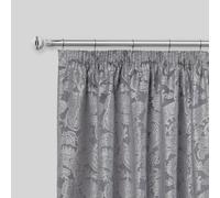 Bling Diamond - Chrome Extendable Curtain Pole with Rings and Pair of End Finials - 1.6 - 3m - Emma Barclay | TJ Hughes