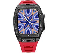 Bling Diamond Watch Cover Case Modification Kit，For 45MM 44MM Rubber Strap Jewelry Metal Case Women，For IWatch SE 8 7 6 4 5 4 Replacement Band