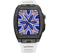 Bling Diamond Watch Cover Case Modification Kit，For 45MM 44MM Rubber Strap Jewelry Metal Case Women，For IWatch SE 8 7 6 4 5 4 Replacement Band