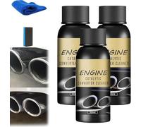 Bling-Furnitureshop Catalytic Converter & Fuel System Cleaner, Catalytic Convertor Cleaner, Engine Carbon Removal, Fuel System Treatment Oil Additive for Gas and Diesel Car (1, 3Pcs)