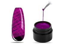 Bling Glitter Disco Spider Luminous Gel - 21 Colors Nail Art Wire Drawing Gel for Line Pulling