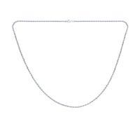 Bling Jewelry Basic Rope Link Chain 2 MM 50 Gauge Strong For Women Necklace .925 Sterling Silver Made In Italy Inch 16