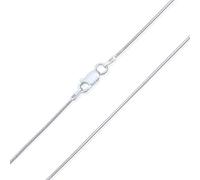 Bling Jewelry Flexible Strong 2MM .925 Sterling Silver Magic 8-Sided Snake Chain Necklace for Women and Men 18 Inch