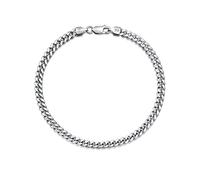 Bling Jewelry Men's Big Thick 5MM Solid Heavy Miami Cuban Curb Link Bracelet .925 Sterling Silver Made In Italy 9 Inch