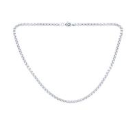 Bling Jewelry Men's Heavy Large Solid 5MM Thick .925 Sterling Silver Square Box Chain Necklace For Men Teen Made In Italy 18 Inch