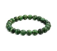 Bling Jewelry Stackable Natural Semi Precious Multicolor 8mm Elastic Bracelet for Women Men Teens Unisex