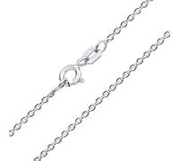 Bling Jewelry Thin Basic Rolo Cable Link Chain Necklace 2MM For Women .925 Sterling Silver 24 Inch