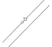 Bling Jewelry Unisex Thin 2MM Strong Simple Miami Cuban Curb Chain Necklace For Women Men .925 Sterling Silver 18 Inch