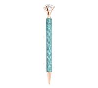 Bling Pens,Push-button Sparkly Rhinestone Ballpoint Tool with Large Gem - Bling Top Pens | for Friend Teacher Nurse Office Work Daily Quotes Desk Word Birthday