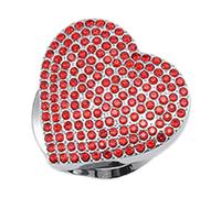 Bling Pressure Start Cover Engine Start Stop Glitter Rhinestone Sticker | Cute Start Stop for Key Ignition Starter, Heart Shaped Interior Accessories for Vehicles