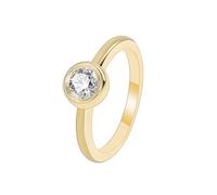Bling Rings Yellow Gold Wedding Ring 9K Au375 Moissanite Solitaire Size J 1/2 Fashion for Wife Wedding Jewelry