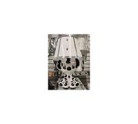 Bling Stitch Lamp White Black 54x28Cm