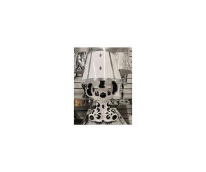Bling Stitch Lamp White Black 54x28Cm